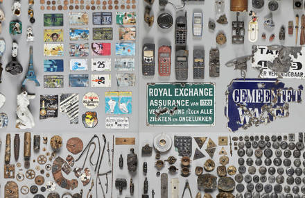 A Collection of Objects Extracted from the Bottom of a River