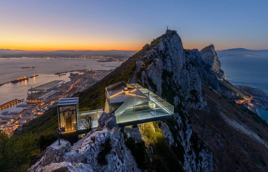 Breathtaking Viewpoint in Gibraltar