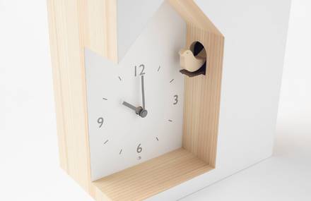 Cuckoo Clock by Nendo