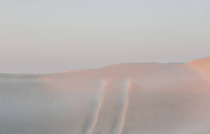 Desert has Surreal and Futuristic Shapes