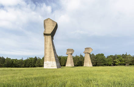 Enigmatic and Brutalist Sculptures in the Balkans