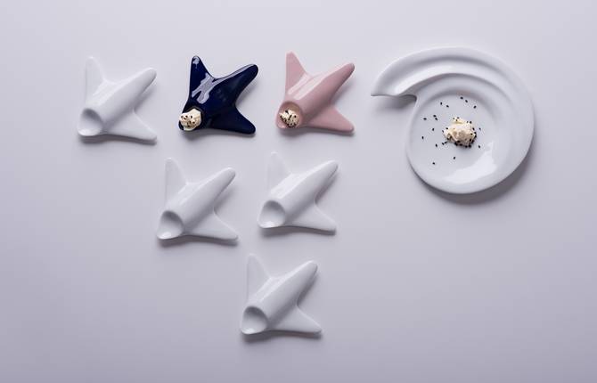 When Ceramic Meets Food Art