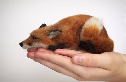 Animal’s Sculptures Fitting in the Palm of Your Hand