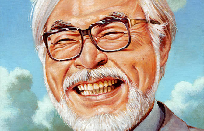 Inspiring Hayao Miyazaki Celebrated By Various Artists