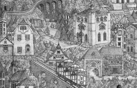Huge Drawings by Olivia Kemp