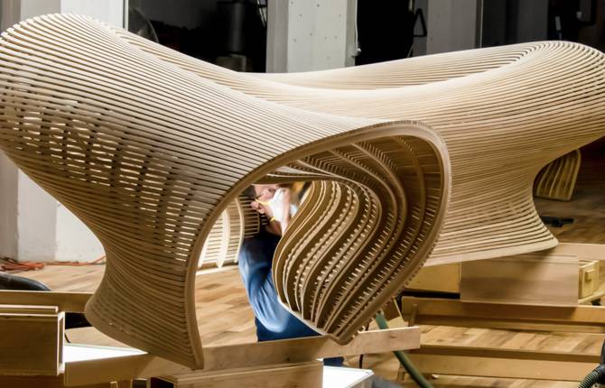 Amazing Wood Benches by Matthias Pliessnig