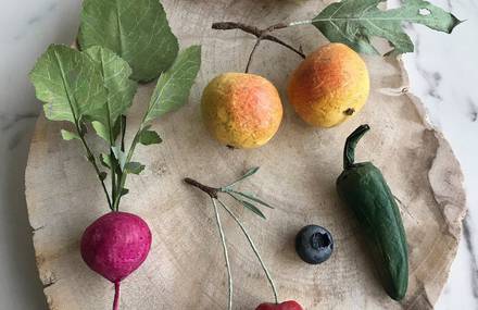 Hyper-Realistic Paper Fruit & Vegetables