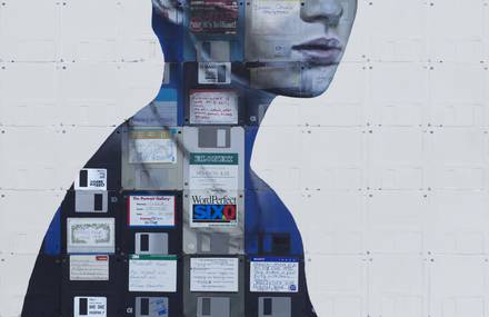 When Floppy Disks Become Art