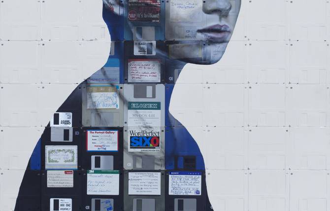 When Floppy Disks Become Art