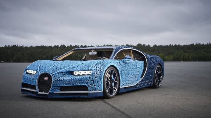 Real Size Drivable Lego Bugatti