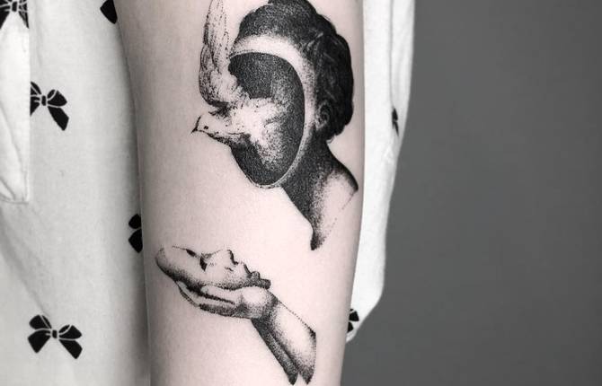 Optical Illusions Tattoos
