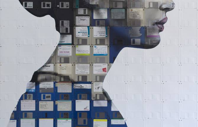 When Floppy Disks Become Art