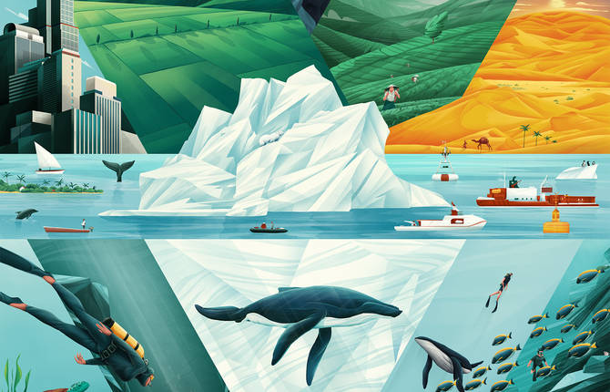 Incredible Animé Inspired Illustrations by Florent Hauchard