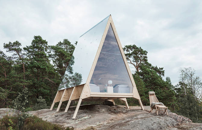 Minimalist Cabin Without Any Ecological Footprint