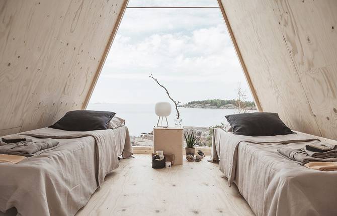 Minimalist Cabin Without Any Ecological Footprint