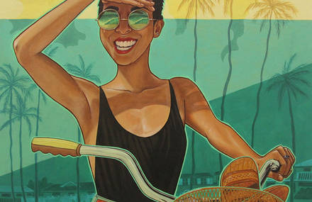 Summery Illustrations By Kate Wadsworth