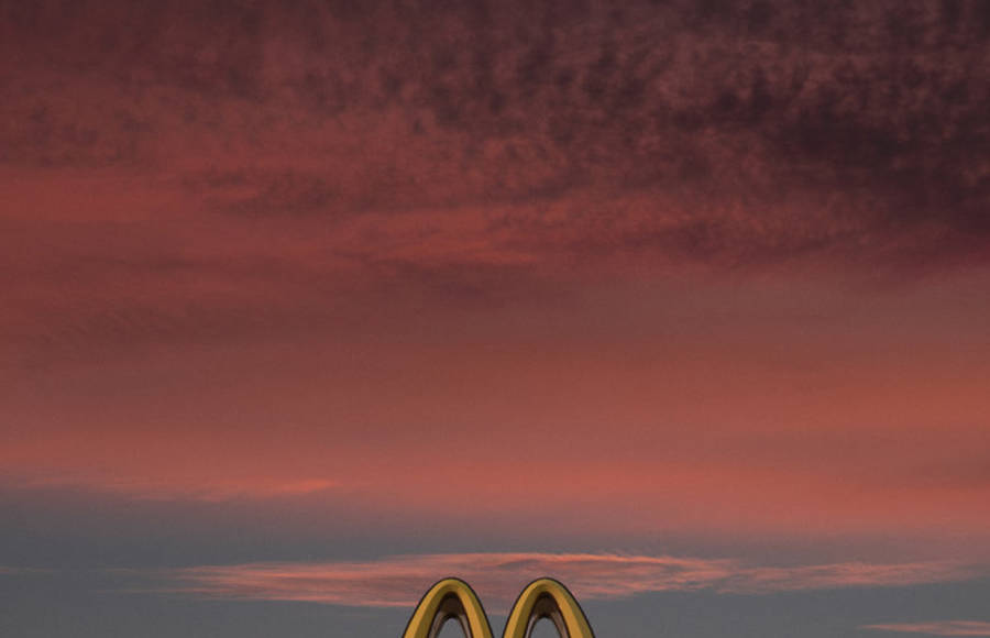 Iconic Logo Above The City By Zuzanna Szarek