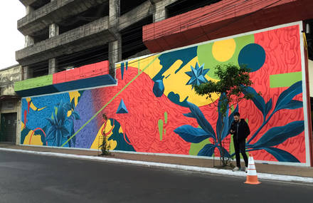 Colored Streets Walls By PARBO