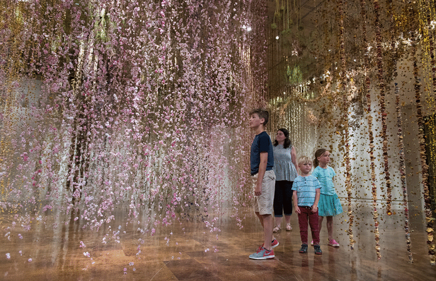 Beautiful Natural Installations by Rebecca Louise Law