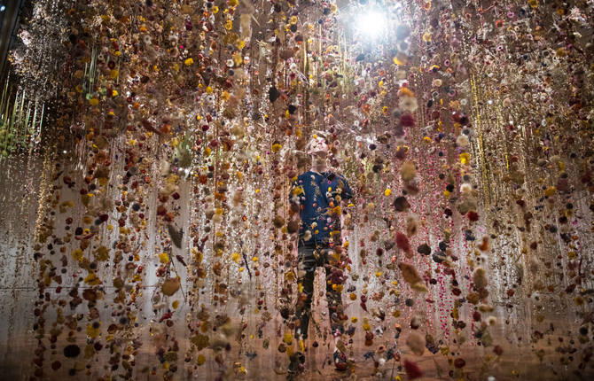 Beautiful Natural Installations by Rebecca Louise Law