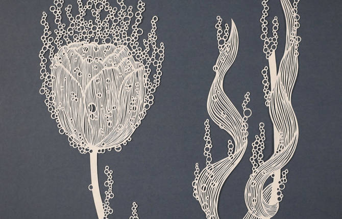 Refined Paper Art Flowers & Animals