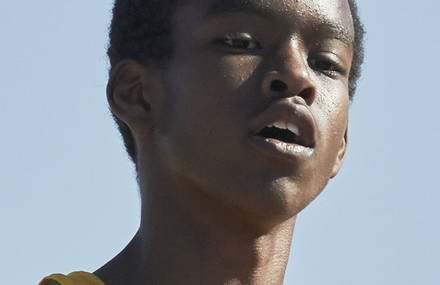 Portraits of Athletes after the Running