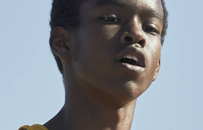 Portraits of Athletes after the Running