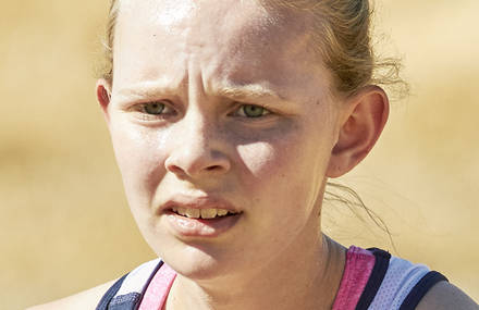 Portraits of Athletes after the Running