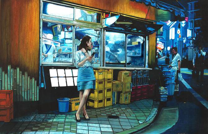 Painting Japan by Erin Nicholls