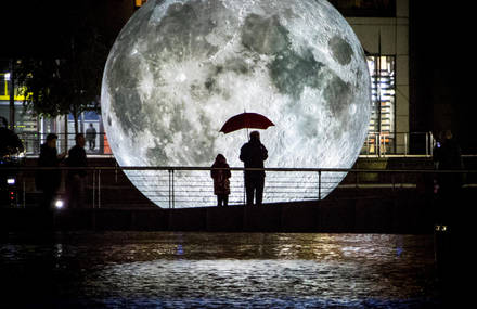 A Replica of the Moon is Touring the World