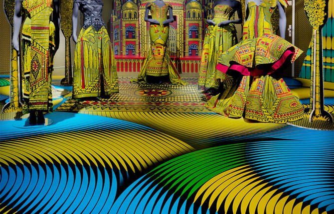 Psychedelic Fashion by Vlisco