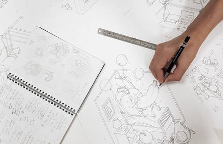 In the Detailed Drawings Universe of Big Mouth