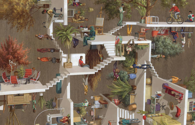 Cinta Vidal’s Fascinating Pictorial Constructions
