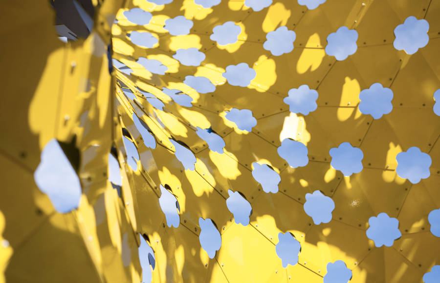 A Sculpture Made of Hundreds of Little Pieces