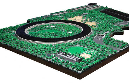 Apple Park Lego Reconstitution