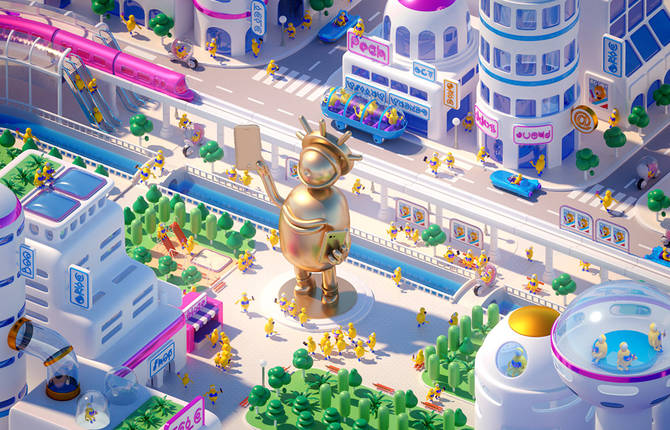Cell-fies Creatures By Nikopicto’s Studio