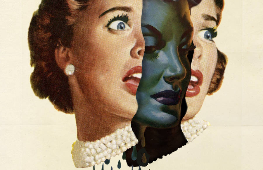 Enigmatic Collages Inspired by 80s and 90s Comics