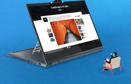 Digital Animations Signed by Parallel Studio for Lenovo