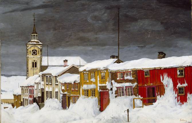 Northern Landscapes in Painting by Harald Sohlberg