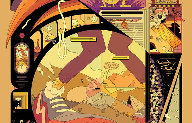 Inside Ori Toor’s Colorful Illustrational World