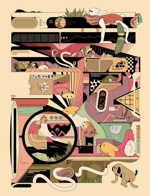 Inside Ori Toor’s Colorful Illustrational World – Fubiz Media
