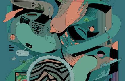 Inside Ori Toor’s Colorful Illustrational World