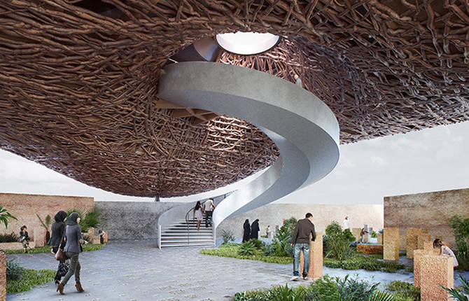 Ecological Brazilian Pavillon in 2020