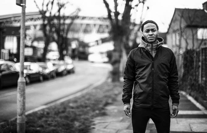 Raheem Sterling in the Latest Nike Campaign