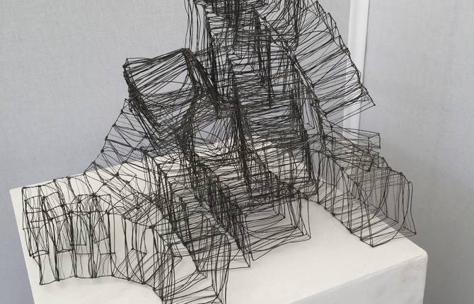 Iron Volumes Sculptures