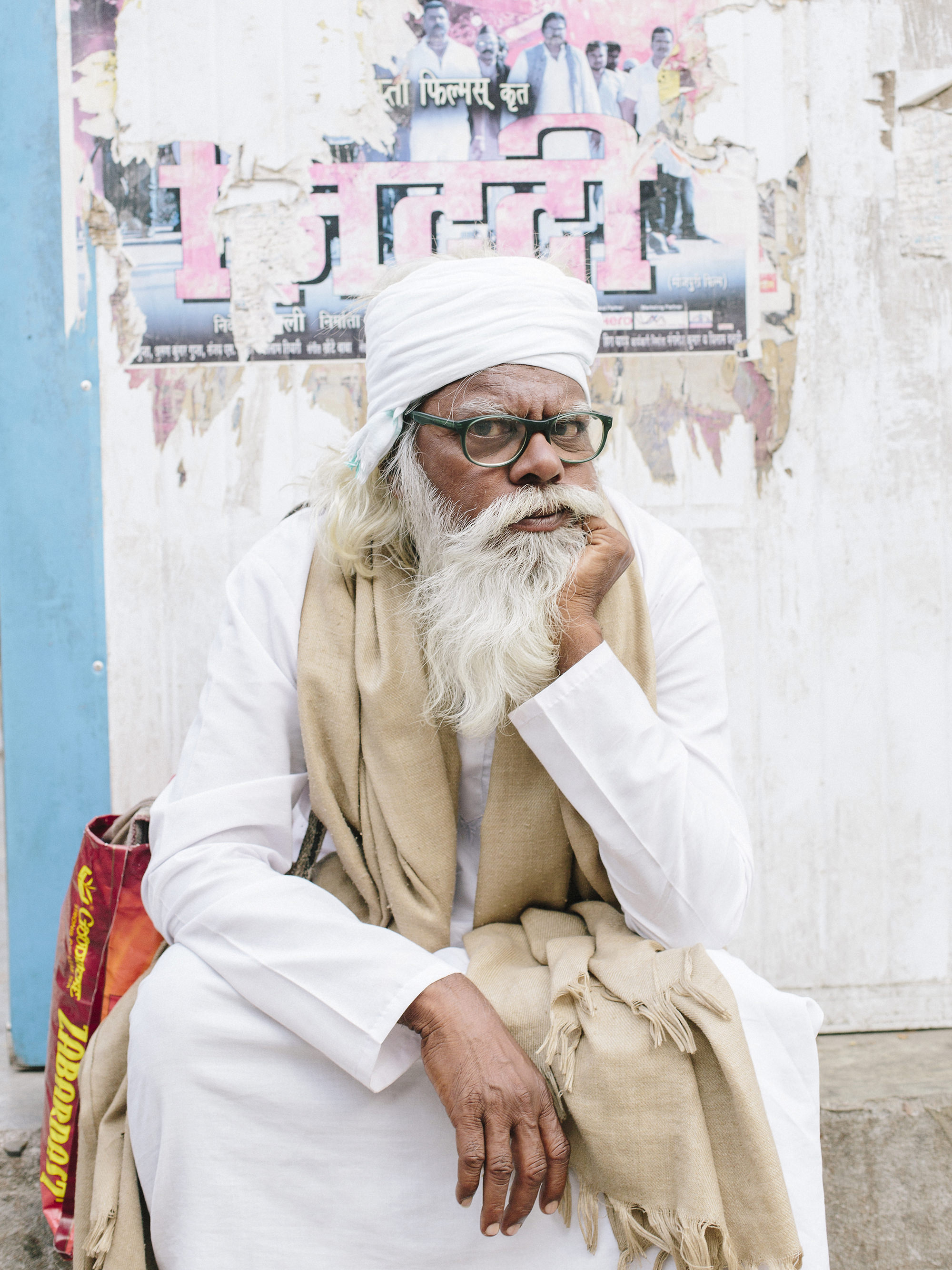 Hindu Pilgrim. Haridwar, India. 2017.