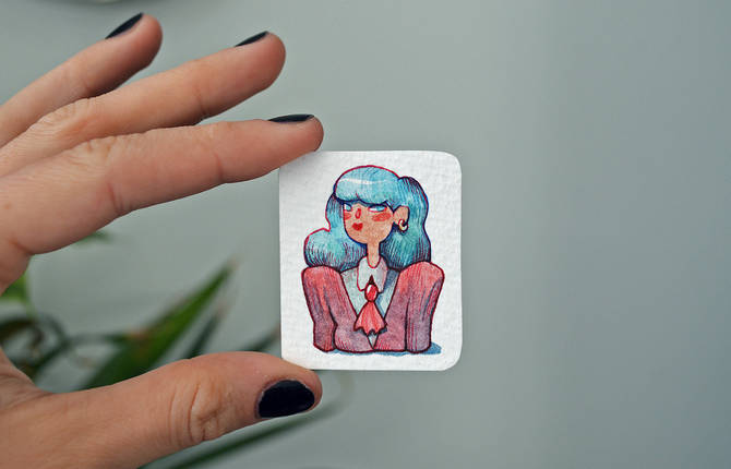 Colorful Small Drawings by Marija Tiurina