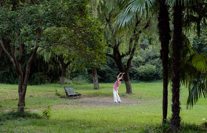 Old People in Parks by Ryan Harding