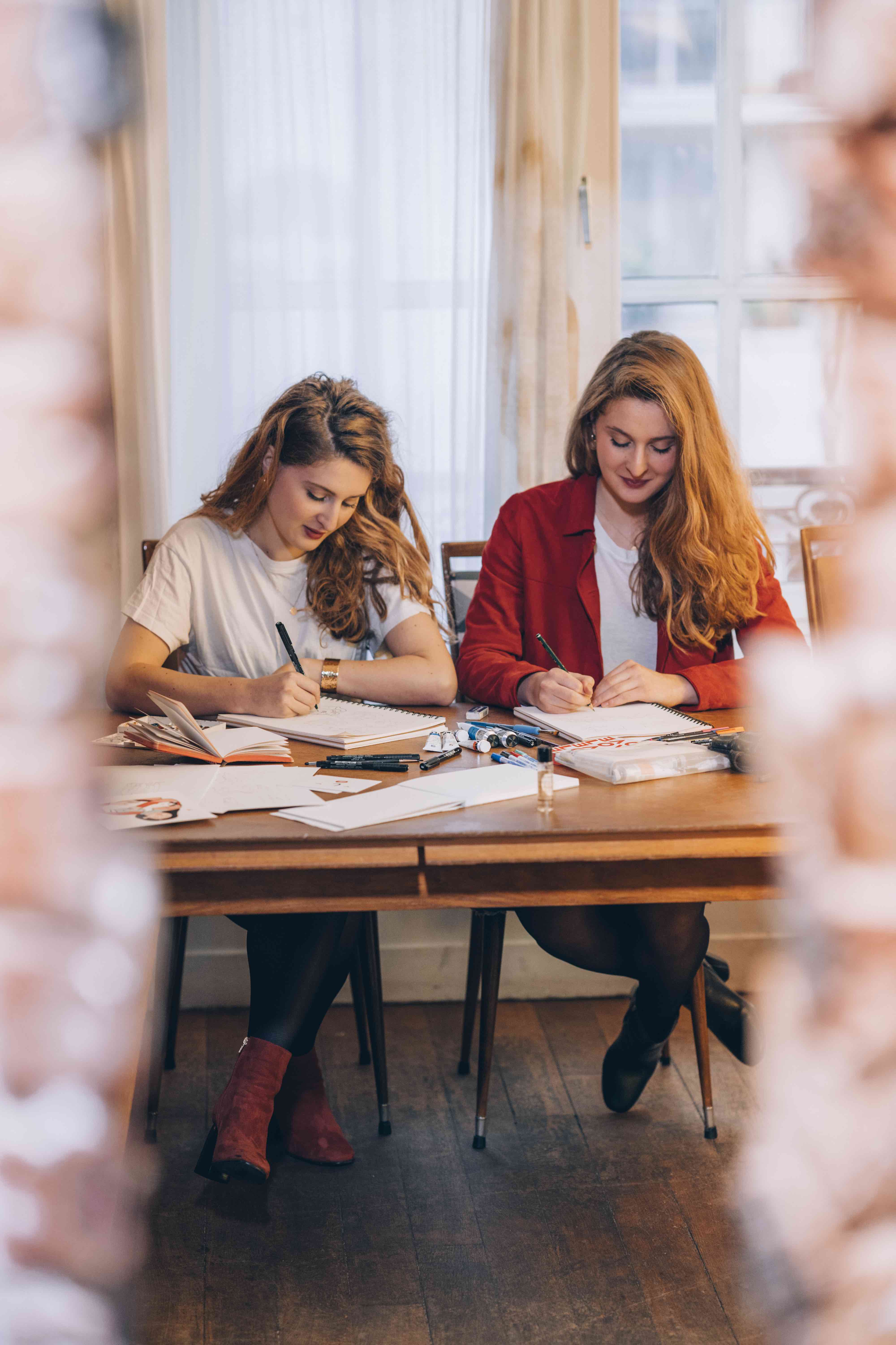 Meeting with Agathe & Lorraine Sorlet, Illustrators – Fubiz Media