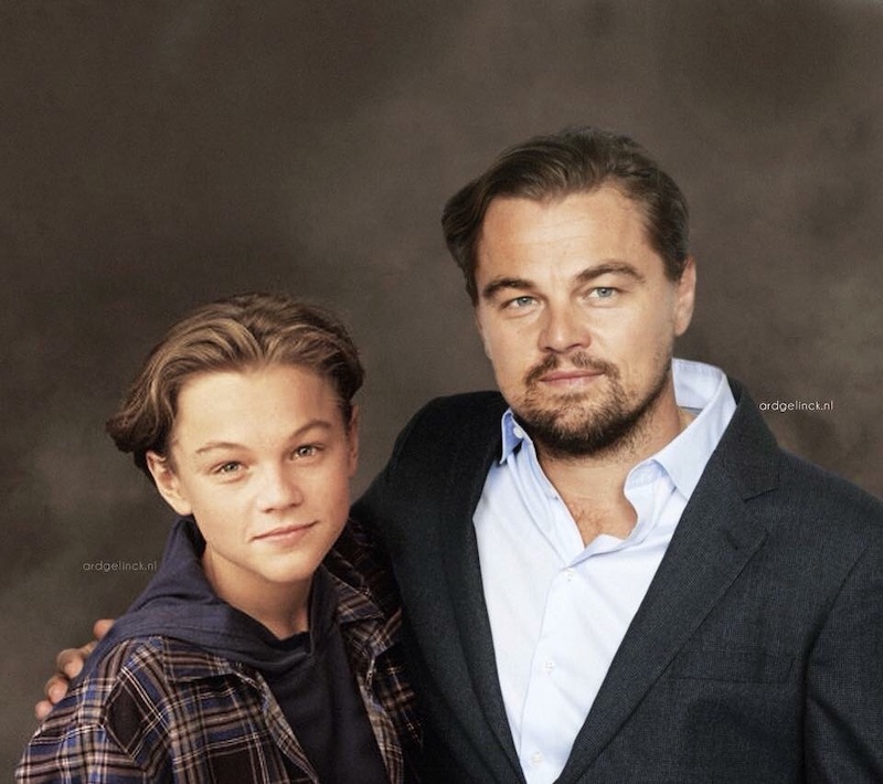 art-gelinck-dicaprio Fubiz